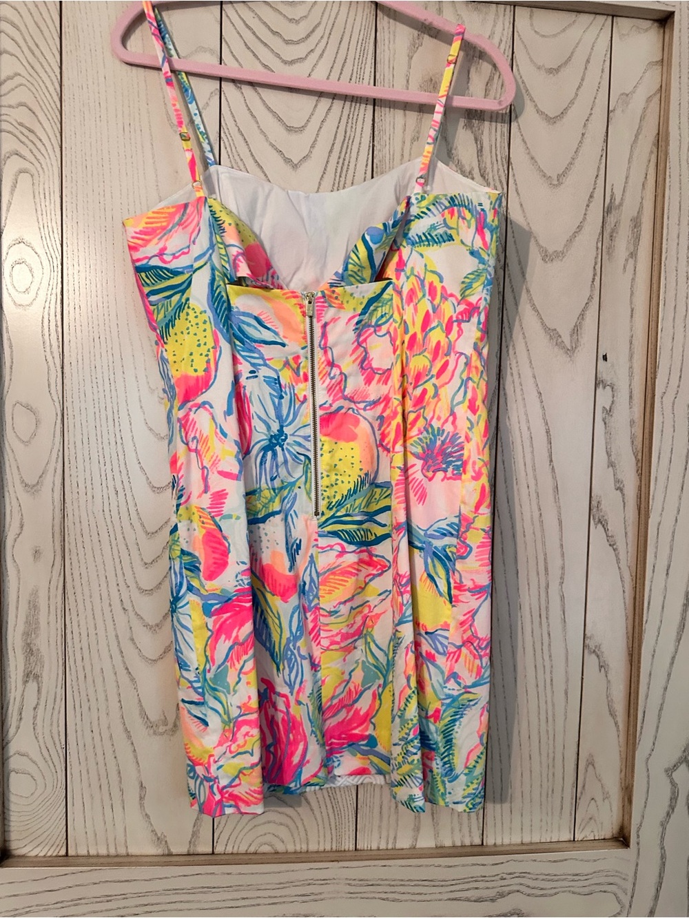 Lilly Pulitzer Pink Label Dress with Gold Script - Picture 2 of 3